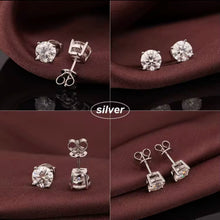 Load image into Gallery viewer, VVS1 Moissanite
Diamond Stone With
Round Brilliant Cut 4 Prong-Setting