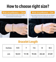 Load image into Gallery viewer, 4mm Sterling Silver Rose Gold Tennis Bracelet