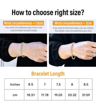 Load image into Gallery viewer, 3mm 14k Gold Tennis Bracelet