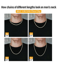 Load image into Gallery viewer, 4mm 14K Gold Tennis Chain