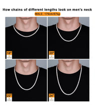 Load image into Gallery viewer, 3mm 14K Gold Tennis Chain