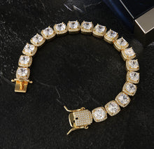 Load image into Gallery viewer, 14k Gold 10mm Tennis Bracelet
