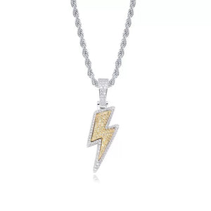 Lighting bolt pendants