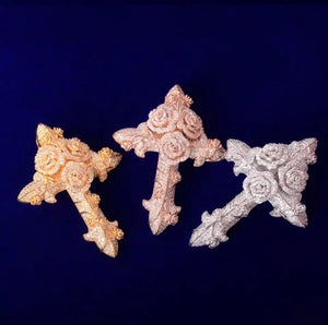 Cross Flower Pendants