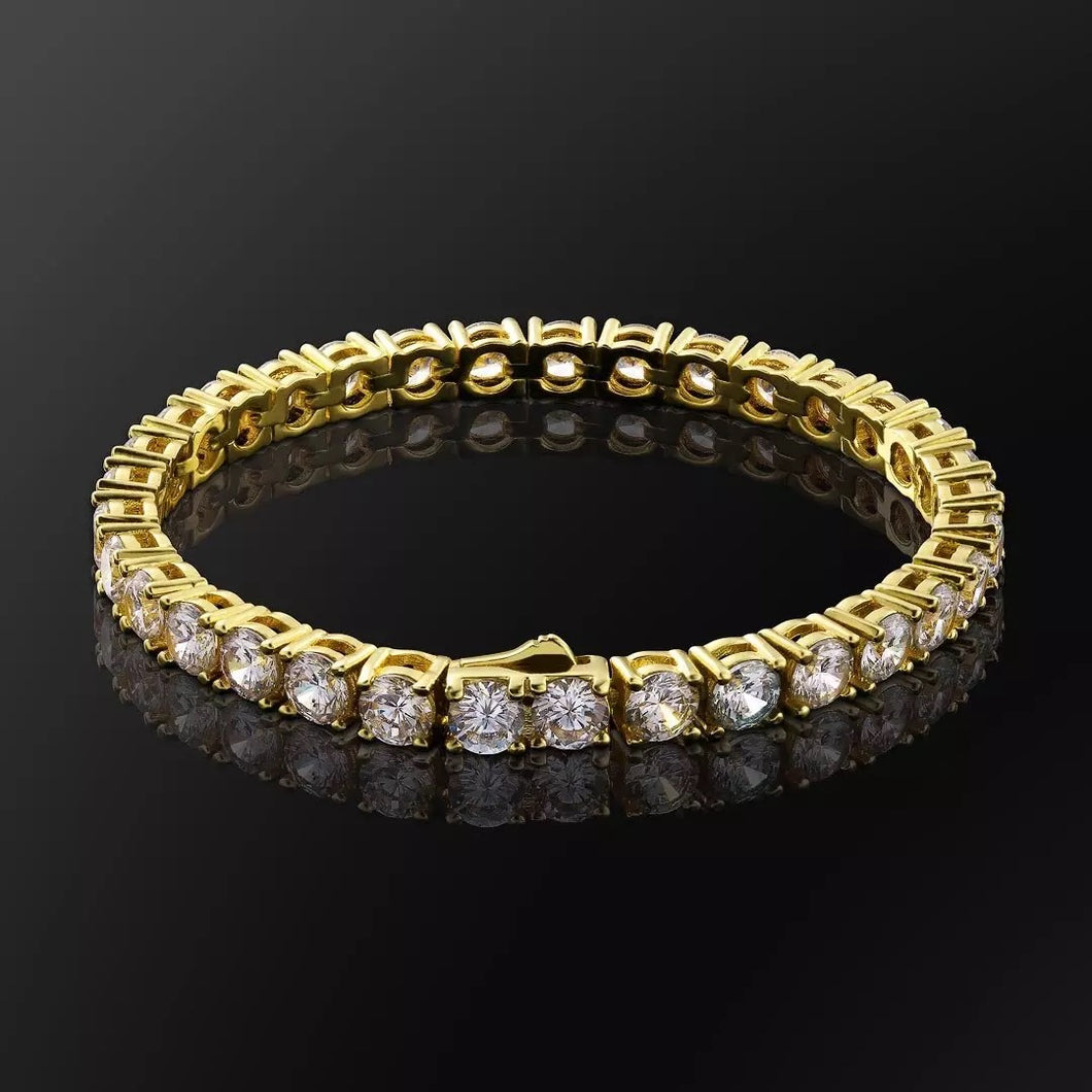 5mm 14k Gold Tennis Chain