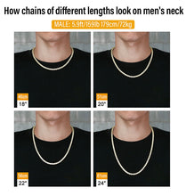 Load image into Gallery viewer, 5mm 14K Gold  Tennis Chain Necklace
