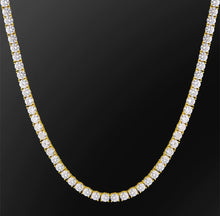 Load image into Gallery viewer, 14K Gold 6mm Tennis Chain
