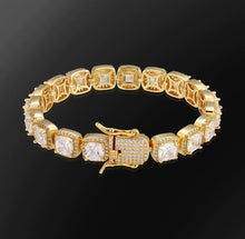 Load image into Gallery viewer, 14k Gold 10mm Tennis Bracelet
