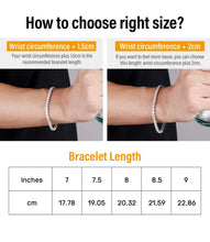 Load image into Gallery viewer, 5mm White Gold Tennis and 12mm Cuban Link Bracelet Set
