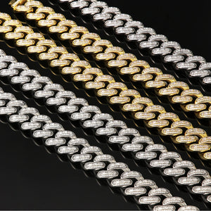 18k Gold 20mm Cuban Chain