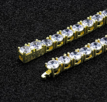 Load image into Gallery viewer, 5mm 14k Gold Tennis Chain
