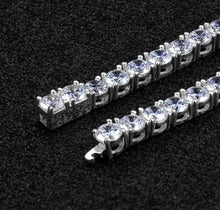 Load image into Gallery viewer, 5mm White Gold Tennis Chain
