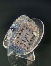 Load image into Gallery viewer, Fully Iced Out Hand Set VVS Moissanite Diamond Watch
