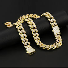 Load image into Gallery viewer, 18k Gold 20mm Cuban Chain
