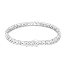 Load image into Gallery viewer, 5mm 14K Gold/White Gold Tennis Bracelet
