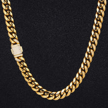 Load image into Gallery viewer, 18k Gold 12mm Cuban chain
