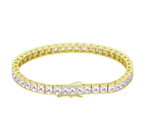 5mm 14K Gold/White Gold Tennis Bracelet