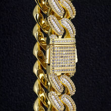 Load image into Gallery viewer, 16mm 18k Gold Baguette Chain
